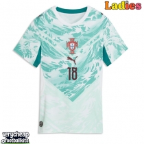 Portugal Pedro Neto #18 Replica Away Shirt Ladies World Cup 2026 Short Sleeve
